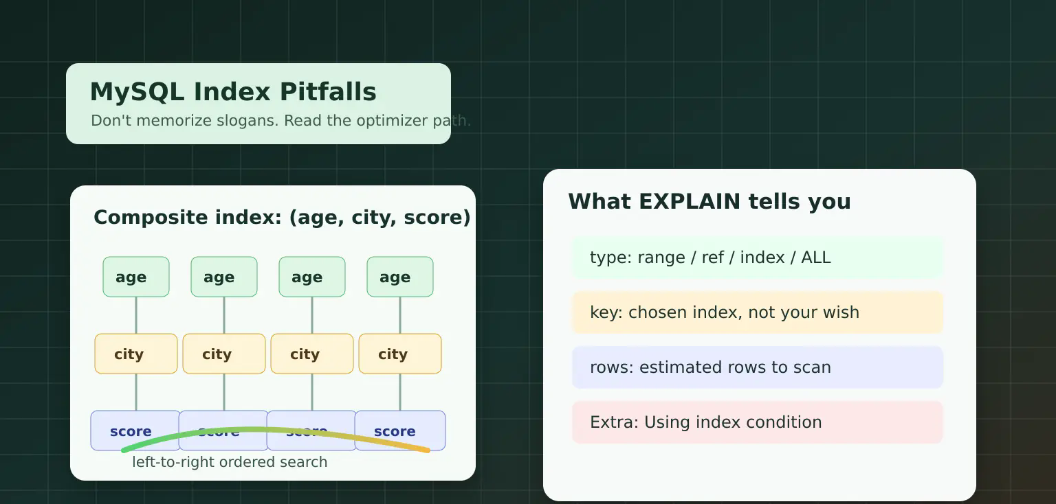 MySQL Index Pitfalls